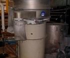 Used Gala underwater pelletizing system, model 7. Unit includes a 15 hp dual blade cutter, TWS 120 gallon water system. Also, model 52VDW spin dryer. Control panel reported new in 1994. System also i...