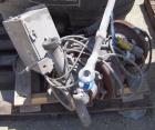 Used Gala Underwater Pelletizing System consisting of: (1) Pedestal mounted cutting head (no blades), approximate 3 hp motor, and cutting chamber. (1) Approximate 53 mm twin screw adapter. (1) Model ...