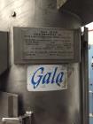 Used Gala #6 Underwater Pelletizing System. Consisting Of: (1) Underwater pelletizing head, water tempering system with 40 gallons per minute capability, and a Gala spin dryer. Previously used reclai...