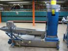 Used Xaloy Water Ring Pelletizer, Model WRP-12I 12V. Consisting of: 2 hp, 230/460 volt die face cutter with VFD controller, water ring adapter, stainless steel dewatering screen, 3 hp 230/460 volt sp...