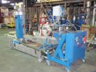 Used Xaloy Water Ring Pelletizer, Model WRP-12I 12V. Consisting of: 2 hp, 230/460 volt die face cutter with VFD controller, water ring adapter, stainless steel dewatering screen, 3 hp 230/460 volt sp...