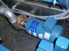 Used Xaloy Water Ring Pelletizer, Model WRP-12I 12V. Consisting of: 2 hp, 230/460 volt die face cutter with VFD controller, water ring adapter, stainless steel dewatering screen, 3 hp 230/460 volt sp...