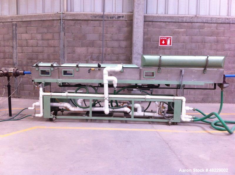 Used- Complete HDPE Pipe Extrusion Line. Currentl