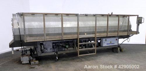 Used Battenfeld 24’’ Maximum Diameter PVC Pipe Extrusion Line. Consisting of: (1) Battenfeld 168 mm counter-rotating twin screw extruder, model BEX-2-168/28, serial# 9621-61, built 2000. Electrically...