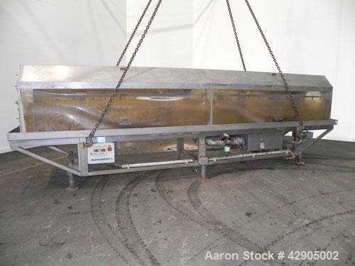 Used Battenfeld 24’’ Maximum Diameter PVC Pipe Extrusion Line. Consisting of: (1) Battenfeld 168 mm counter-rotating twin screw extruder, model BEX-2-168/28, serial# 9621-61, built 2000. Electrically...