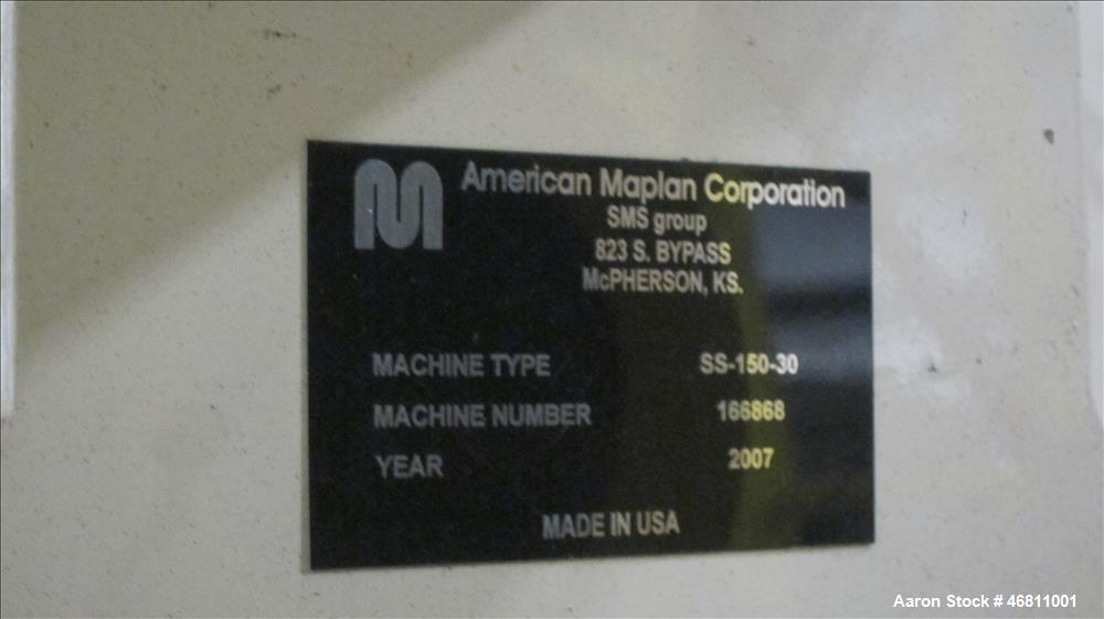 Used Battenfeld / American Maplan 63" (1600 mm) Diameter Pipe Line.