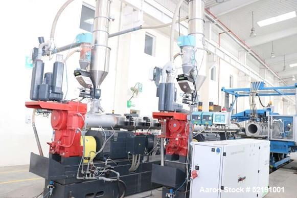 Used Battenfeld Cincinnati Extrusion Line for Corrugated PE Pipe