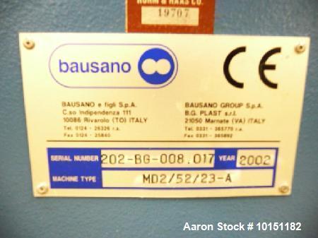 Used- Bausano Twin Screw PVC Pipe Line