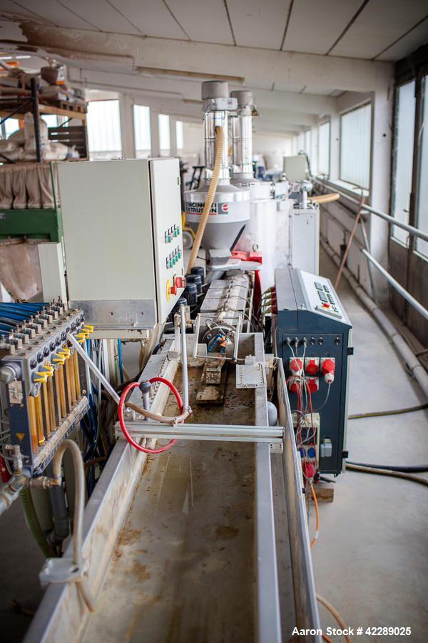 Used Cincinnati Alpha 60-25B Profile Extrusion Lines
