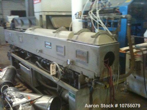 Used-Conair Jetro/Gatto Model DPC1070-14-3 Vacuum Sizer Tank. Right to left operation. 230/3/60, 9.75 maximum amps, 2 hp wat...