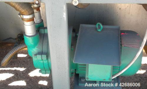 Used Crown Vacuum Calibrating Table, Model CMZDY. Stainless steel pan 24" wide x 231" long x approximately 3-3/4" deep. 2. The dies are connected with aluminum alloy “T” guiding rails and bolts. Incl...