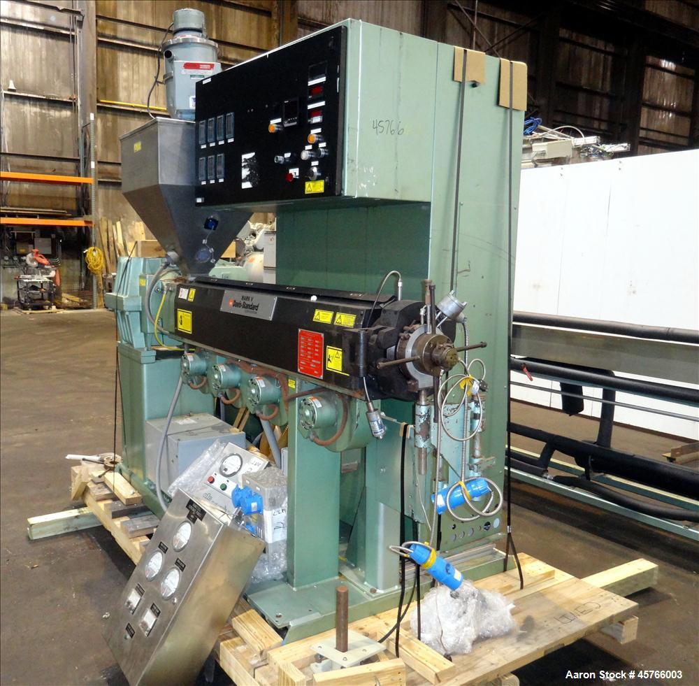 Used Davis Standard 2-1/2" Single Screw Thermatic Extruder