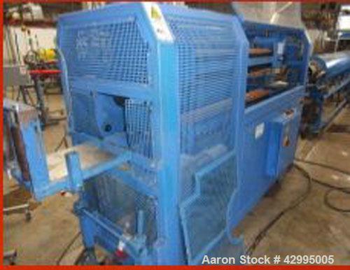 Used Unicor Corrugator Line for PE double wall pipes, 1.58" - 9.8" (40-250 mm) diameter, comprised of:  (1) UC 250 die head, ceramic heating elements, thermo couplers, plugs and auxiliary tools.  (1)...