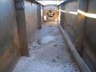 Used Conair Gatto Vacuum Tank, Model DPC0105C-14-3, stainless steel. Approximately 12