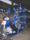 Used Pipe Extrusion Line, capacity 441 lbs/hour (200 kg/h), 160 hp/120 kW, handles pipe diameters 1.58
