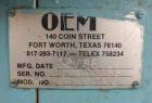 Used OEM Vacuum Sizing Tank, Model OEM VTF, Stainless Steel. 14