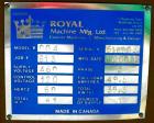 USED: Royal Machine vacuum calibration table, model 004. Consisting of: (1) 42