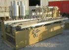 USED: Royal Machine dual lane vacuum calibration table, model 009, consisting of: (1) 17-1/2