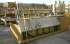 USED: Royal Machine dual lane vacuum calibration table, model 009, consisting of: (1) 17-1/2