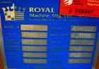 USED: Royal Machine dual lane vacuum calibration table, model 009, consisting of: (1) 17-1/2