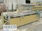 USED: Royal Machine dual lane vacuum calibration table, model 009, consisting of (1) 17-1/2