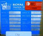 USED: Royal Machine vacuum calibration table, model 009, consisting of (1) 17-1/2