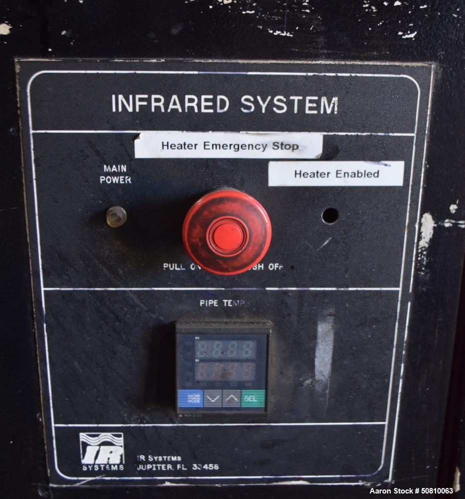 Used Infrared Systems Tubing Heater Profile Oven