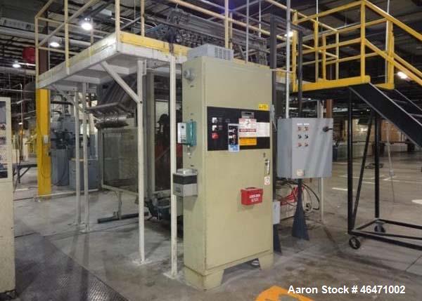 Used Brown Inline Thermoforming System. (1) Brown model C3030 thermoformer serial# 11698, (1) Brown model 130T trim press serial# 11699, last used inline with 36" wide sheet extrusion line.