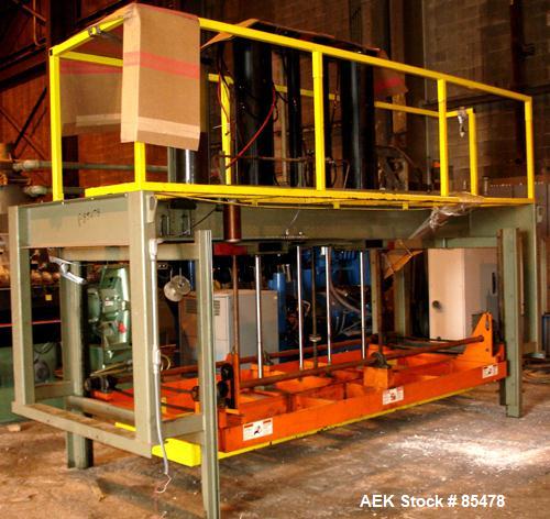 Used Brown Cut Sheet Single Station, Shuttle Motion Vacuum Thermoformer, Model M-11147