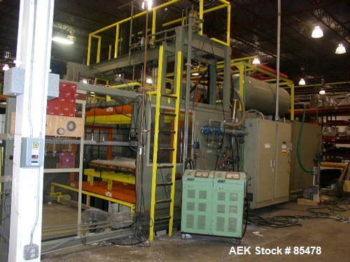 Used Brown Cut Sheet Single Station, Shuttle Motion Vacuum Thermoformer, Model M-11147