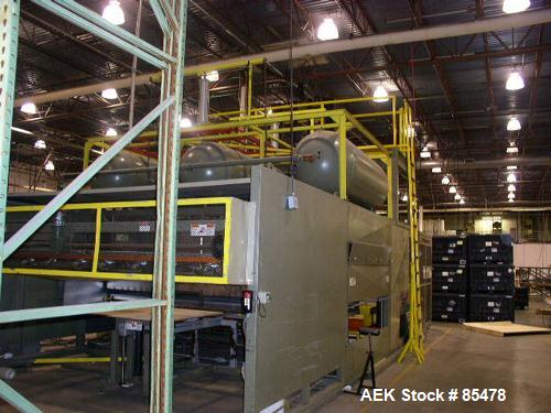 Used Brown Cut Sheet Single Station, Shuttle Motion Vacuum Thermoformer, Model M-11147