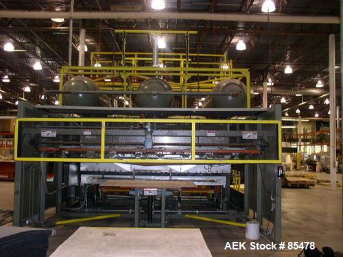 Used Brown Cut Sheet Single Station, Shuttle Motion Vacuum Thermoformer, Model M-11147