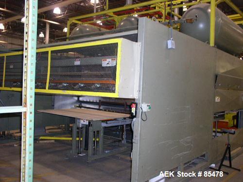 Used Brown Cut Sheet Single Station, Shuttle Motion Vacuum Thermoformer, Model M-11147