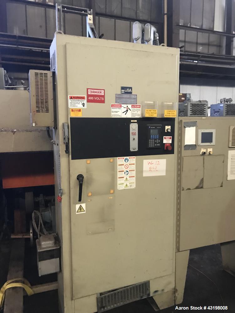 Used- Brown Horizontal Trim Press, Model T350l.