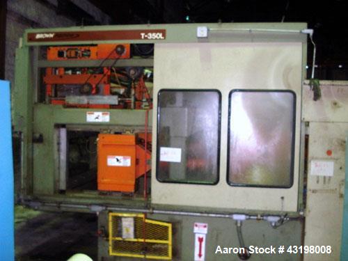 Used- Brown Horizontal Trim Press, Model T350l.