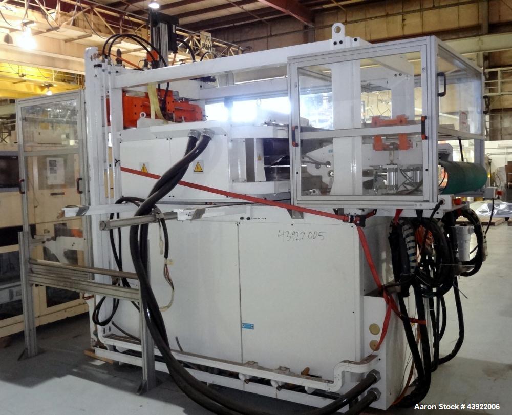 Used OMV Thermoformer Model F25-R10, Built New in 2004. Maximum forming area 850mm x 250mm wide. Maximum forming depth 150mm. Maximum sheet width  910mm. Mould closing fence. 1600 Degrees. Oven size ...