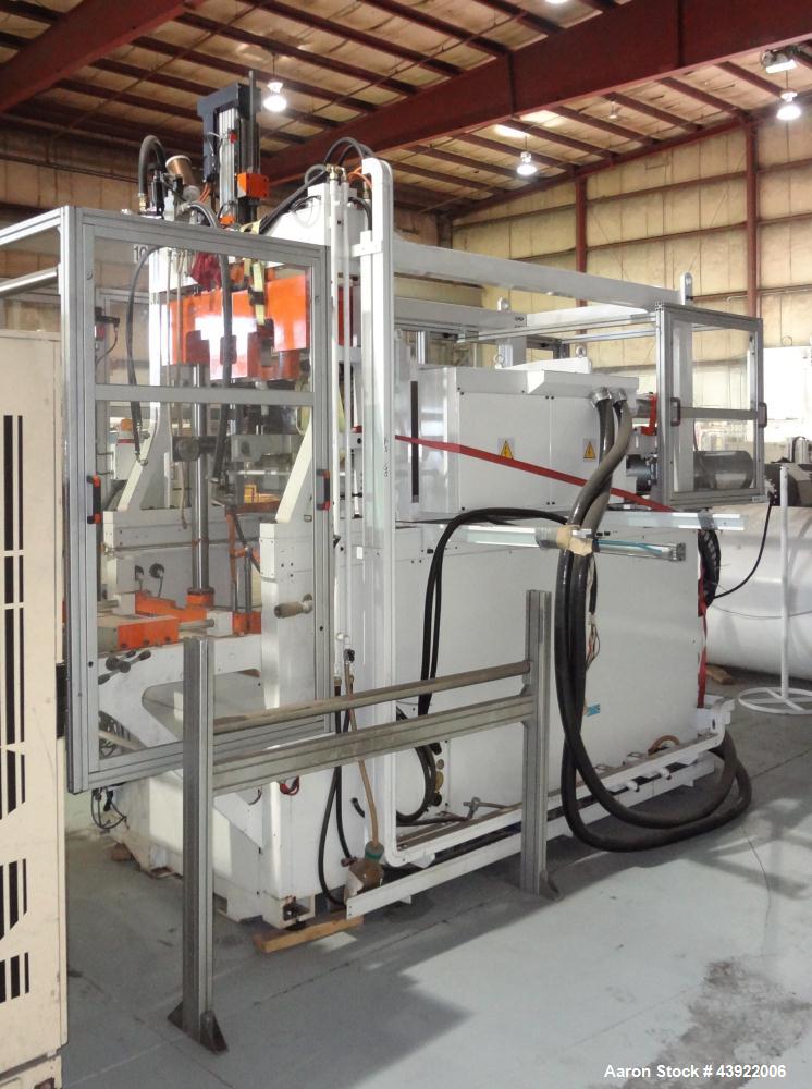 Used OMV Thermoformer Model F25-R10, Built New in 2004. Maximum forming area 850mm x 250mm wide. Maximum forming depth 150mm. Maximum sheet width  910mm. Mould closing fence. 1600 Degrees. Oven size ...