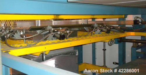 Used ZMD International Shuttle Thermoformer Model V-223. Approximate 24'' x 36'' forming area. Includes an Advantage Sentra 2000HE temperature controller.
