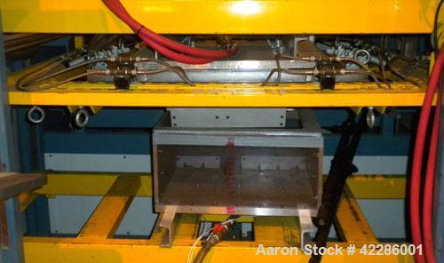Used ZMD International Shuttle Thermoformer Model V-223. Approximate 24'' x 36'' forming area. Includes an Advantage Sentra 2000HE temperature controller.