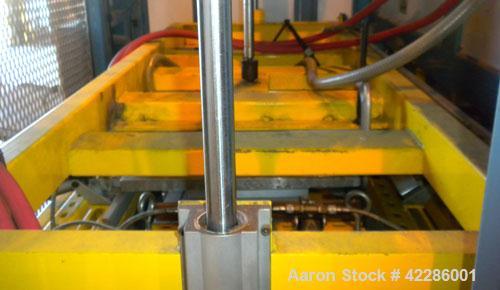 Used ZMD International Shuttle Thermoformer Model V-223. Approximate 24'' x 36'' forming area. Includes an Advantage Sentra 2000HE temperature controller.