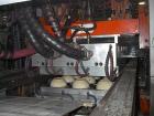 Used Brown Inline Thermoformer, Model C-4200R (also known as a model 42P).  Max forming area 40