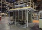 Used Brown Inline Thermoforming System. (1) Brown model C3030 thermoformer serial# 11698, (1) Brown model 130T trim press serial# 11699, last used inline with 36