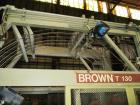 Used Brown Inline Thermoforming System. (1) Brown model C3030 thermoformer serial# 11698, (1) Brown model 130T trim press serial# 11699, last used inline with 36