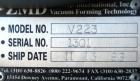 Used ZMD International Shuttle Thermoformer Model V-223. Approximate 24'' x 36'' forming area. Includes an Advantage Sentra 2000HE temperature controller.