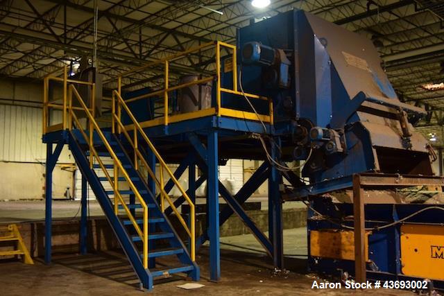 Used Complete PVC/PET Plastics Wash, Grinding and Sorting System.