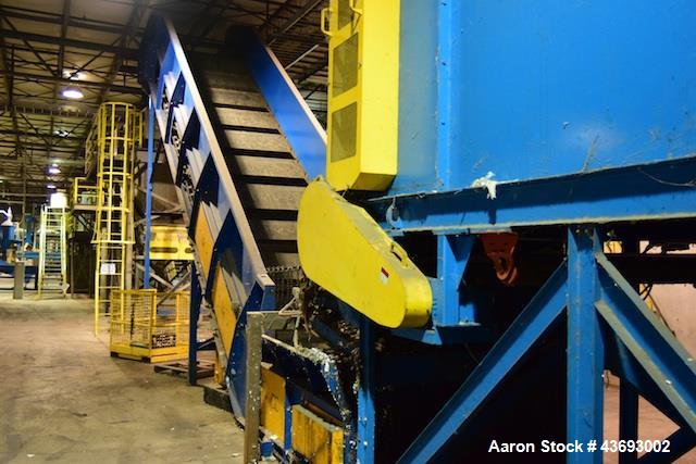 Used Complete PVC/PET Plastics Wash, Grinding and Sorting System.