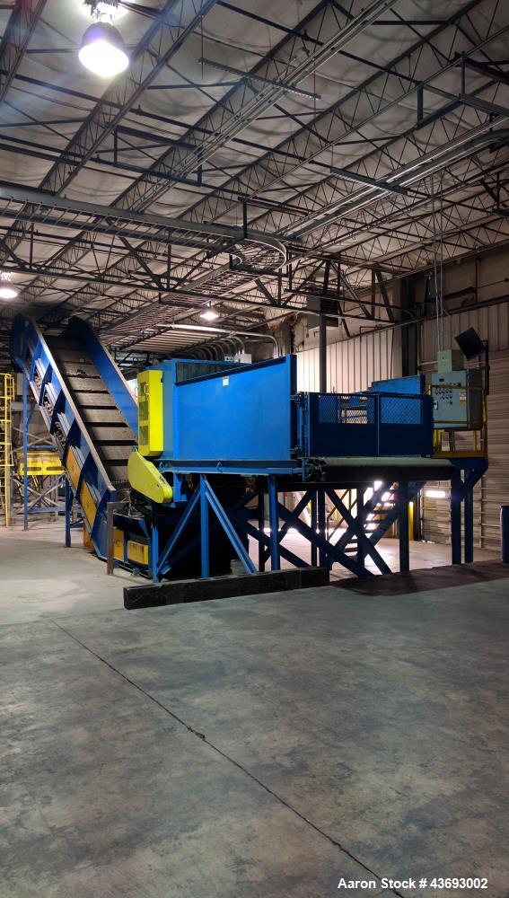 Used Complete PVC/PET Plastics Wash, Grinding and Sorting System.