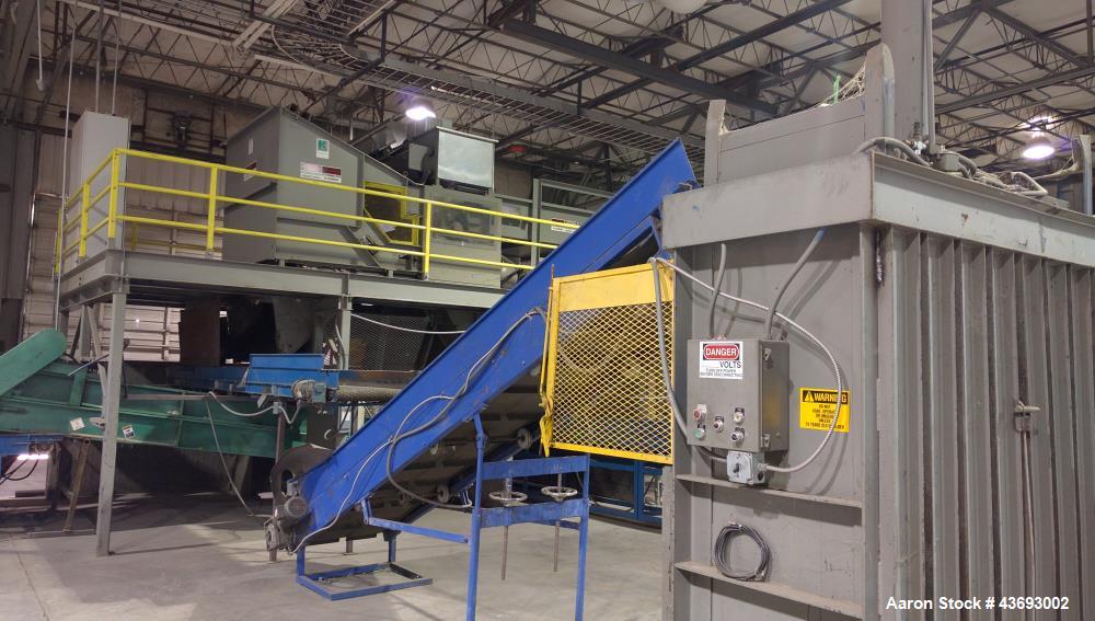 Used Complete PVC/PET Plastics Wash, Grinding and Sorting System.