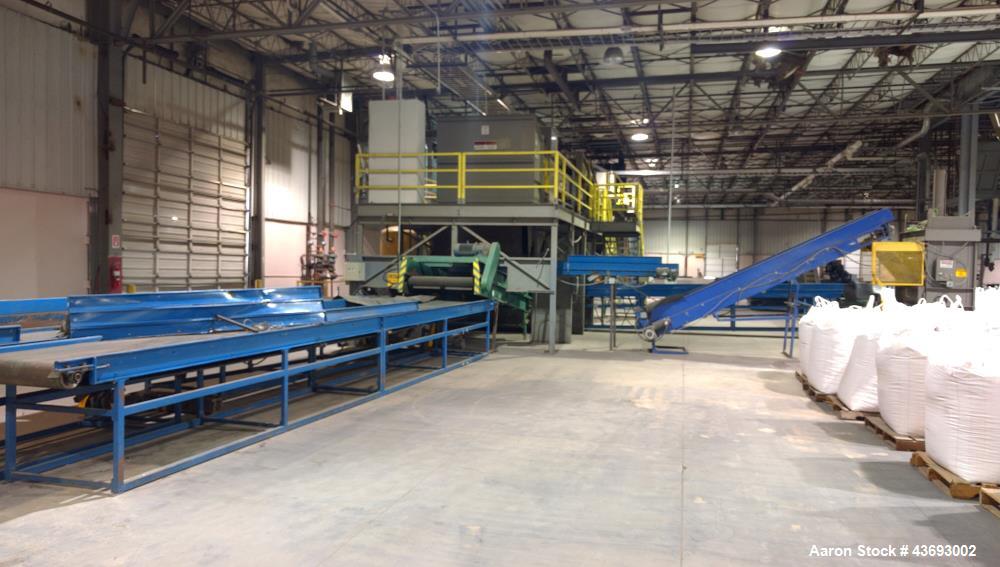 Used Complete PVC/PET Plastics Wash, Grinding and Sorting System.