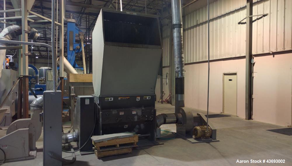 Used Complete PVC/PET Plastics Wash, Grinding and Sorting System.